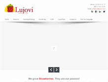 Tablet Screenshot of lujovi.com